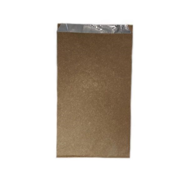 Plain Brown X-Large Foil Chicken Bag 250pc/pack 305x178x55mm